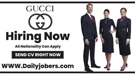 gucci employment opportunities|gucci job vacancies.